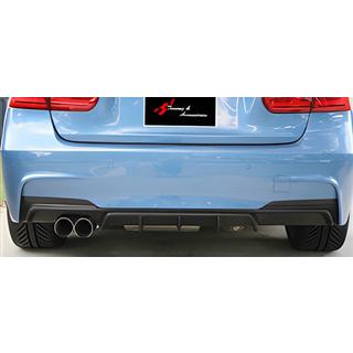 Zadný difúzor DPT V-1 (pre M Performance, čierny lesk) BMW rad 3 F30/F31 2012–2019 fotografia 1