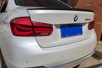 BMW rad 3 F30/F31 2012–2019 Spojler M3-Style (pre F30/F80, čierny lesk) fotografia 1