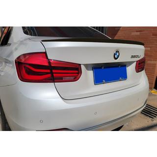 Spojler M3-Style (pre F30/F80, čierny lesk) BMW rad 3 F30/F31 2012–2019 fotografia 1