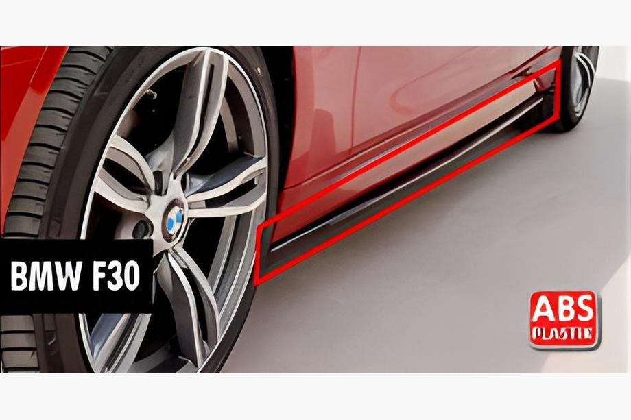 BMW rad 3 F30/F31 2012–2019 Kryty prahov DPT V-1 (pre M-Sport prahy, čierny lesk) Image