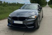 BMW rad 3 F30/F31 2012–2019 DPT Lip V-2 lip spojler predného nárazníka (Pre M3, lesklá čierna) fotografia 7