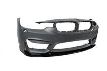 BMW rad 3 F30/F31 2012–2019 DPT Lip V-2 lip spojler predného nárazníka (Pre M3, lesklá čierna) fotografia 13
