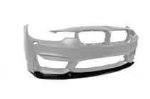 BMW rad 3 F30/F31 2012–2019 DPT Lip V-2 lip spojler predného nárazníka (Pre M3, lesklá čierna) fotografia 9