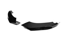 BMW 4 séria F32/F33/F36 2012–2020 Lip predného nárazníka DPT Flap V-1 (pre M-Technic, lesklá čierna) fotografia 7