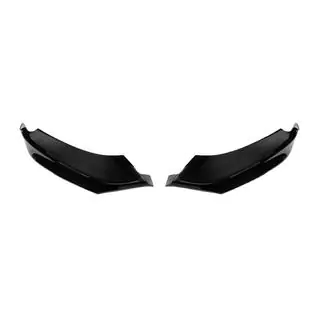 Lip predného nárazníka DPT Flap V-1 (pre M-Technic, lesklá čierna) fotografia 2