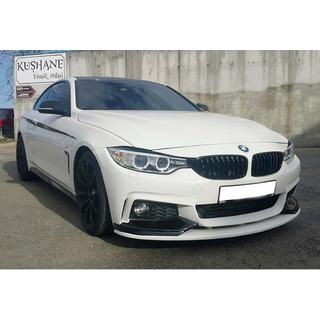 Predný lip spojler nárazníka DPT Flap V-3 (pre M-Sport, čierna lesklá) fotografia 1