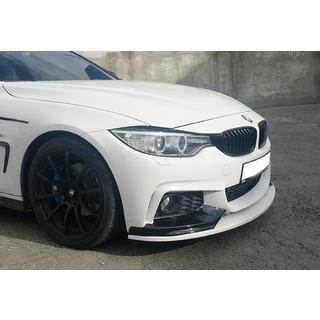 Predný lip spojler nárazníka DPT Flap V-3 (pre M-Sport, čierna lesklá) fotografia 3