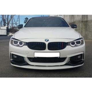 Predný lip spojler nárazníka DPT Flap V-3 (pre M-Sport, čierna lesklá) fotografia 4