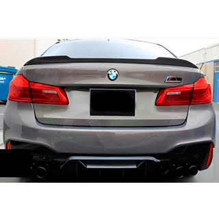 CS-Style spojler (čierny lesk) BMW 5. rad G30/G31 2017–2023 fotografia 1