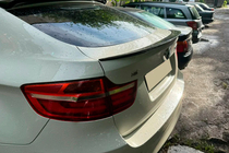 BMW X6 E71 2008–2014 Spojler DPT (lesklá čierna) fotografia 1