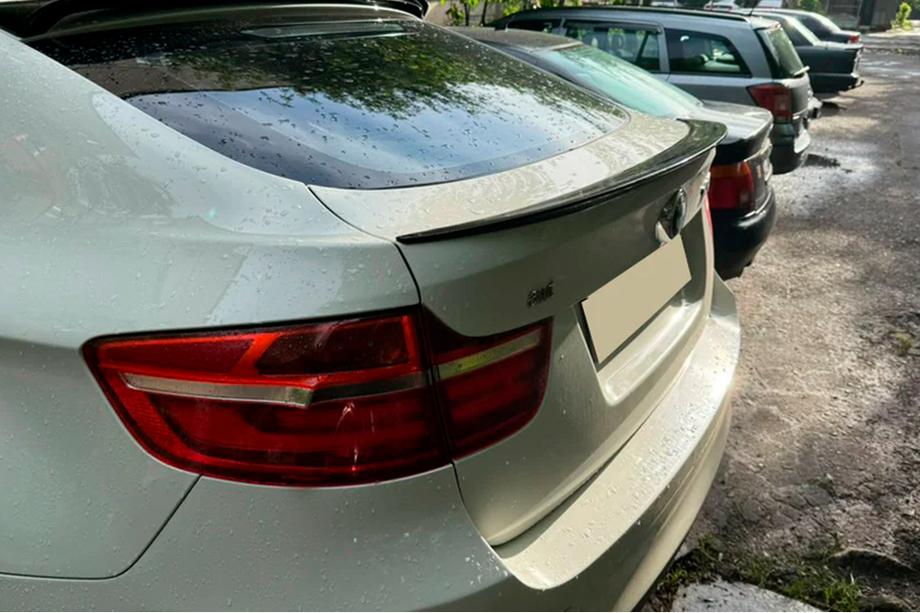 BMW X6 E71 2008–2014 Spojler DPT (lesklá čierna) Image