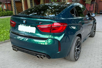 BMW X6 F16 2014–2019 Spojler DPT (lesklá čierna) fotografia 2