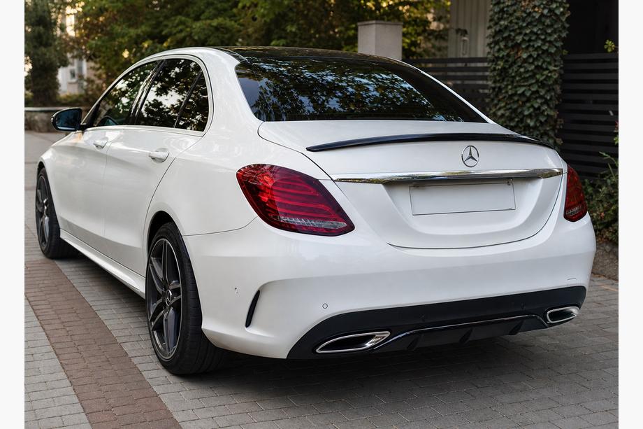 Mercedes C-class W205 2014–2021 Spojler DPT V-1 (na lakovanie) Image