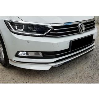 Predný lip spojler nárazníka DPT Lip (2015-2019 EU, na lakovanie) Volkswagen Passat B8 2015–2023 fotografia 4