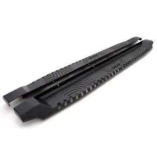 Bočné prahy Dakar V1 bez LED (2019+, 2 ks, kov) fotografia 1