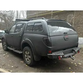 Bočné prahy Dakar V2 s LED (2019+, 2 ks, kov) fotografia 4
