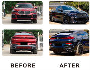 BMW X6 G06 2019–2027 Sada bodykitu Paradigm Black Knight (2018-2022) fotografia 1