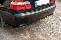 Univerzálne flap nadstavce na zadný nárazník DPT (ABS) (2 ks) (lesklá čierna) fotografia 14