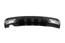 Univerzálny zadný difúzor DPT Sport V-2 (ABS) (čierny lesklý) fotografia 2