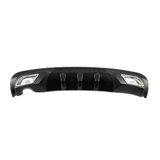 Univerzálny zadný difúzor DPT Sport V-2 (ABS) (čierny lesklý) fotografia 2