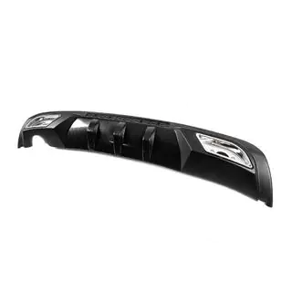Univerzálny zadný difúzor DPT Sport V-2 (ABS) (čierny lesklý) fotografia 3