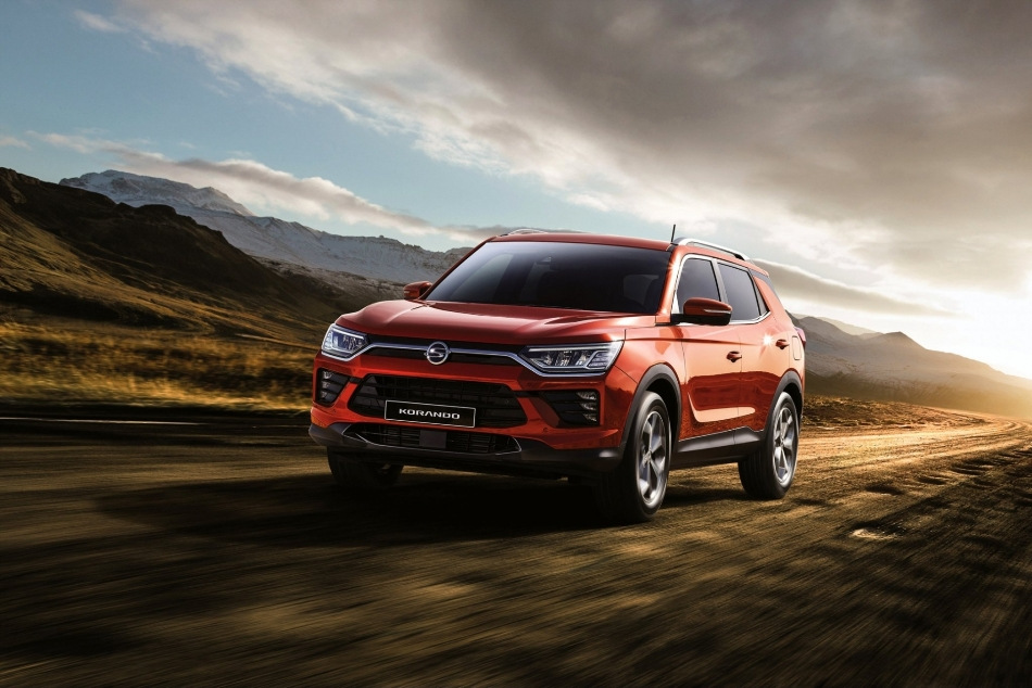 SsangYong Korando: modernizovaný mestský crossover