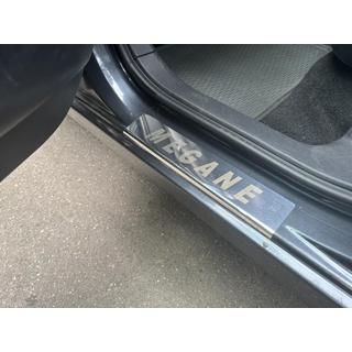 Nástupné lišty (Carmos, 4 ks, oceľ) Renault Megane II 2004–2009 fotografia 3