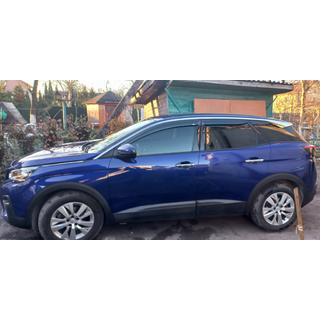 Okenné deflektory (4 ks, DPT) Peugeot 3008 2016–2023 fotografia 3