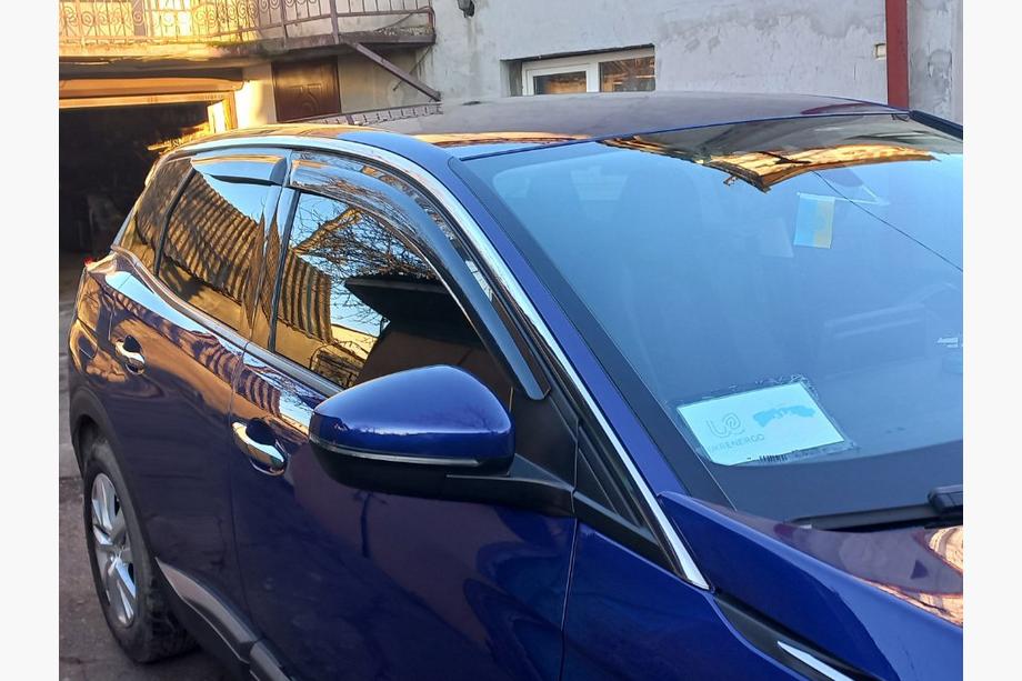 Peugeot 3008 2016–2023 Okenné deflektory (4 ks, DPT) Image