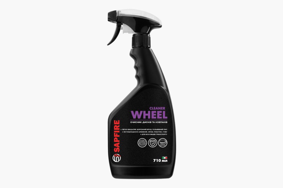 Čistič hliníkových a oceľových diskov 710 ml SAPFIRE Image
