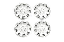 Mercedes Sprinter W907/W910 2018– Puklice sivé ABS (1-lemové, 4 ks) fotografia 1