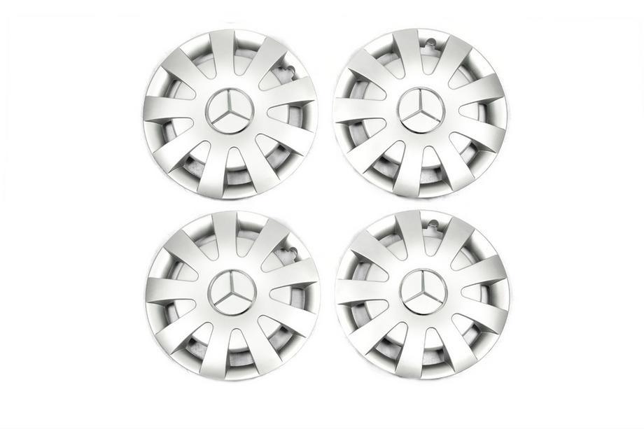 Mercedes Sprinter W907/W910 2018– Puklice sivé ABS (1-lemové, 4 ks) Image