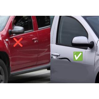 BMW-Style kryty zrkadiel (2 ks) V-1 Dacia Duster 2008–2018 fotografia 2