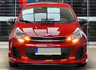 Kia Rio 2012–2017 Kryty zrkadiel BMW-Style (bez smerovky, 2 ks) fotografia 7