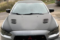 Mitsubishi Lancer X 2008– Kryty zrkadiel BMW-Style (2 ks) fotografia 9