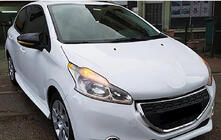 Peugeot 208 2012–2019 Kryty zrkadiel BMW-Style (2 ks) fotografia 6