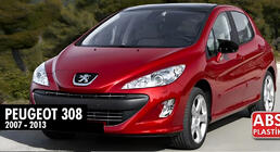 Peugeot 308 2007–2013 Kryty zrkadiel BMW-Style (2 ks) fotografia 8