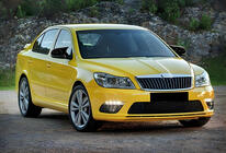 Skoda Octavia II A5 2010–2013 Kryty zrkadiel BMW-Style (2 ks) fotografia 6