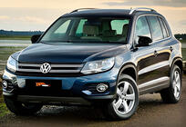 Volkswagen Tiguan 2007–2016 Kryty zrkadiel RLine-Look (2 ks) fotografia 6