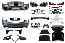 Mercedes S-class W221 2005–2013 Faceliftový kit pre W223 AMG Line fotografia 2