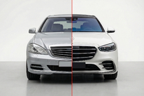 Mercedes S-class W221 2005–2013 Faceliftový kit pre W223 AMG Line fotografia 1