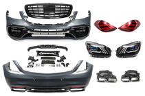 Mercedes S-class W222 2013–2022 Faceliftový set S63 AMG-2018 fotografia 2