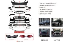 Mercedes S-class W222 2013–2022 Facelift kit pre Maybach (so svetlami) fotografia 3
