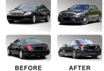 Mercedes S-class W221 2005–2013 Facelift kit pre W222 AMG S63 fotografia 4