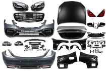 Mercedes S-class W221 2005–2013 Facelift kit pre W222 AMG S63 fotografia 2
