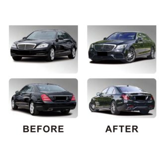 Facelift kit pre W222 AMG S63 Mercedes S-сlass W221 2005–2013 fotografia 4
