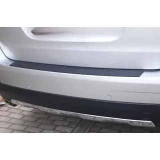 Ochranná lišta na zadný nárazník DPT V-2 (ABS) (90 cm, matná čierna)