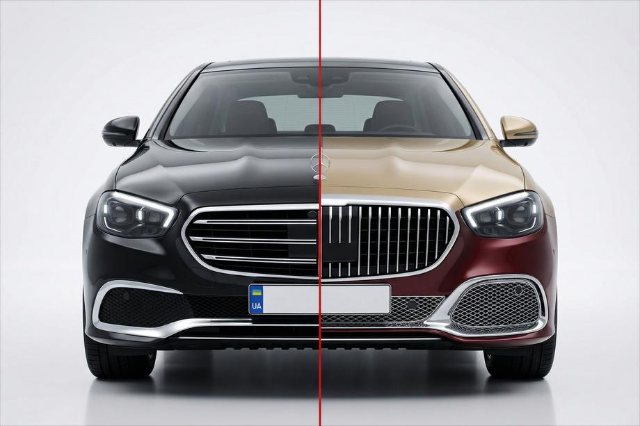 Mercedes Trieda E W213 2016–2023 Maybach bodykit sada (pre 2020-2024) Image