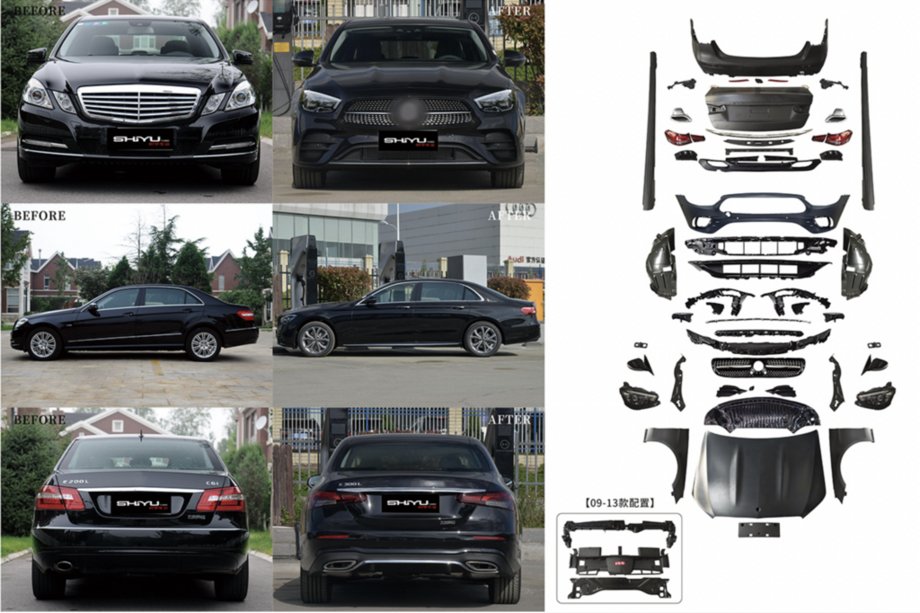 Mercedes E-class W212 2009–2016 Faceliftový kit pre W213 AMG-Line 2024 Image