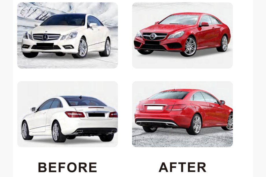 Mercedes E-trieda kupé C207 2010–2017 AMG 2017 facelift sada Image